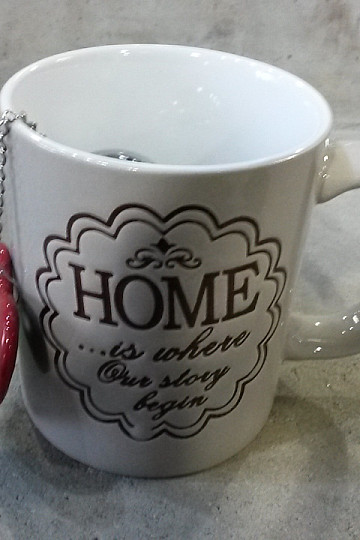 Šalica sa cjedilom HOME