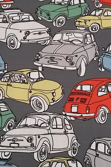 Dekorativna tkanina CARS siva