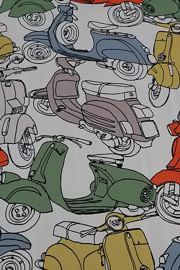 Dekorativna tkanina MOTOS bijela/boja