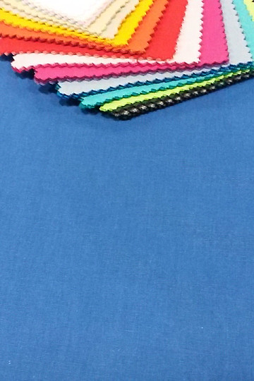 UNI plava pamučna tkanina
