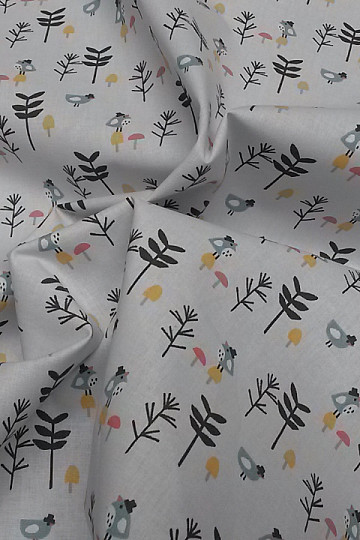 Pamučna tkanina BIRDS ZIZO