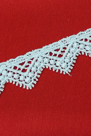 Čipka 5451/0010 3 cm bijela