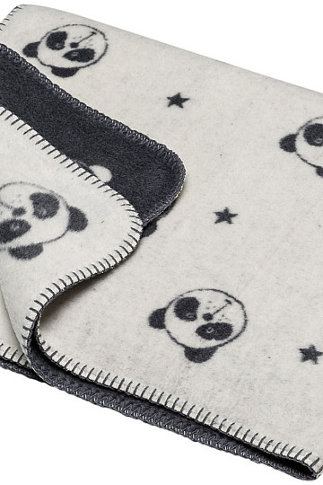 Dječja pamučna deka DF PANDA 100x150
