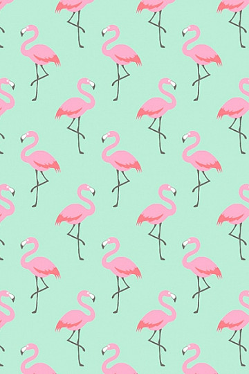 Pamučna tkanina FLAMINGO tirkizna