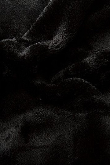Mikro flanelska plahta SLEEP WELL crna