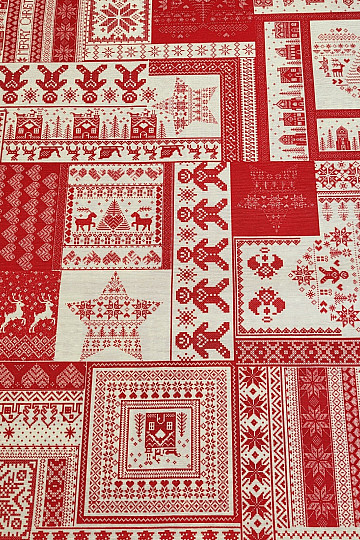Božićna ukrasna tkanina ORNAMAYO