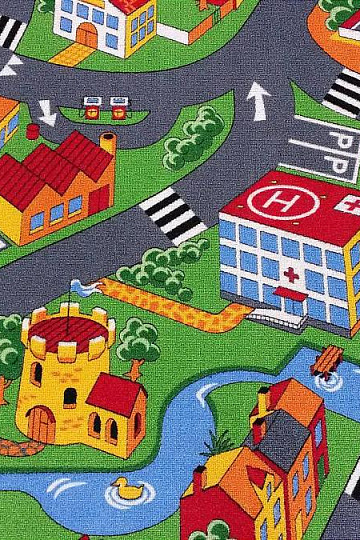 Dječji tepih metar MALO SELO