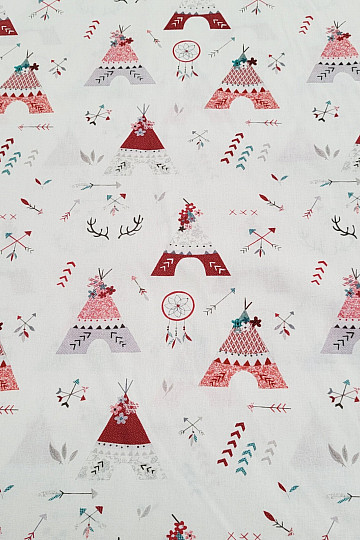 Pamučna tkanina INDIJSKI TEEPEE