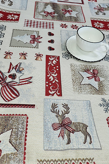 Goblen stolnjak i šal COUNTRY CHRISTMAS