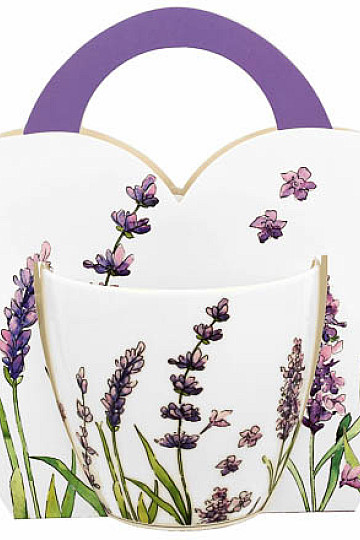 Lavanda E porculanska šalica