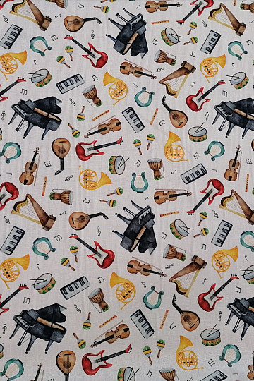 Pamučna tkanina GLAZBA