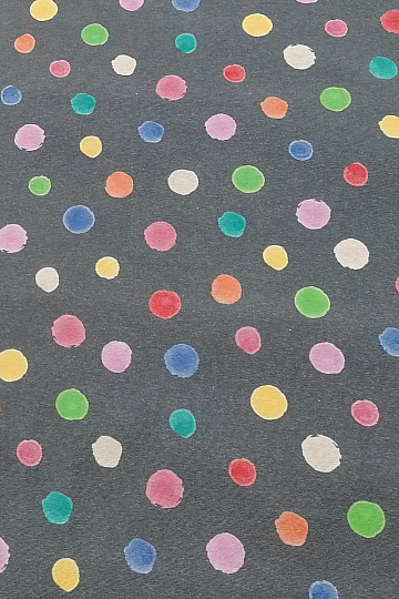 Dekorativna tkanina TOČKE U BOJI