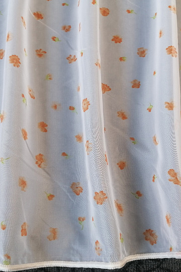 Kratka voile zavjesa 80 cm