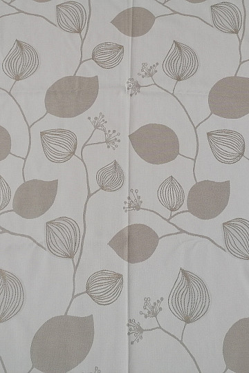 Dekorativna zavjesa Bež cvijeće 135x250 cm