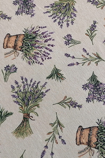 Tkanina za goblen LAVANDA ALLOVER