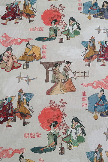 Dekorativna tkanina JAPAN KREM