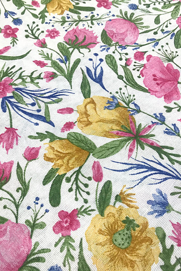 Dekorativna tkanina Flowers CLARA roza
