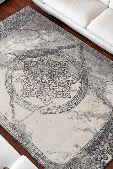 Komadni tepih VISTA ORNAMENT sivi