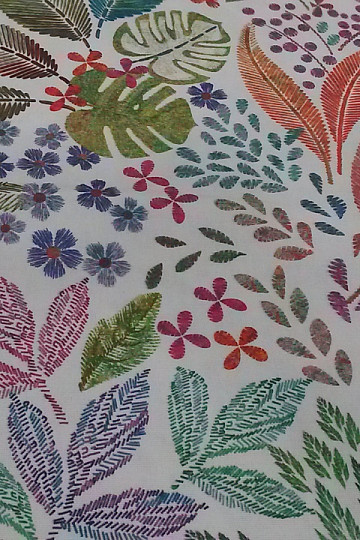 Šarena ukrasna tkanina MELIA LEAVES