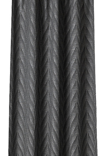 Ukrasna zavjesa PAJA crno-siva 146x245
