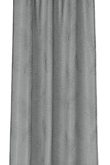 Dekorativna zavjesa PALOMA tamna siva 146x245