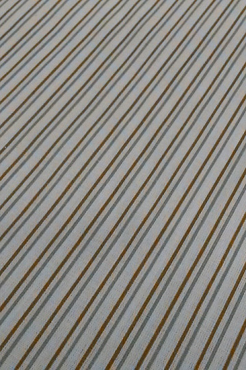 Pamučna tkanina STRIPE sivo-senf