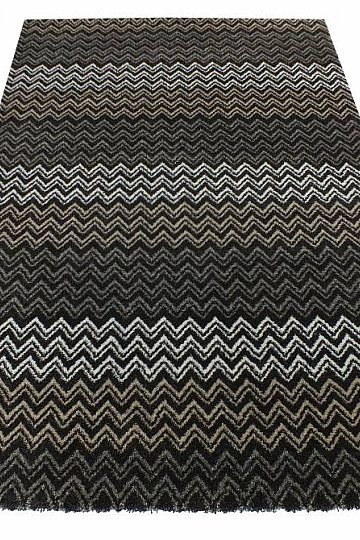 Moderan tepih ZIG ZAG braon