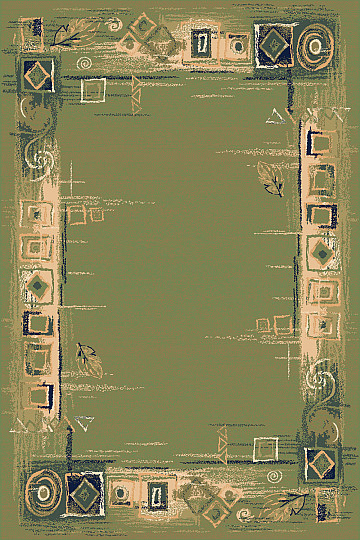 kom tepih SOLID 07 zeleni