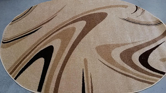 Ovalni tepih KAVA krema