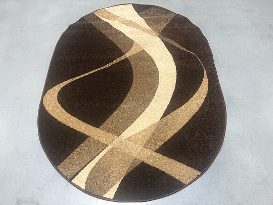 Tepih ovalni BROWN smeđi