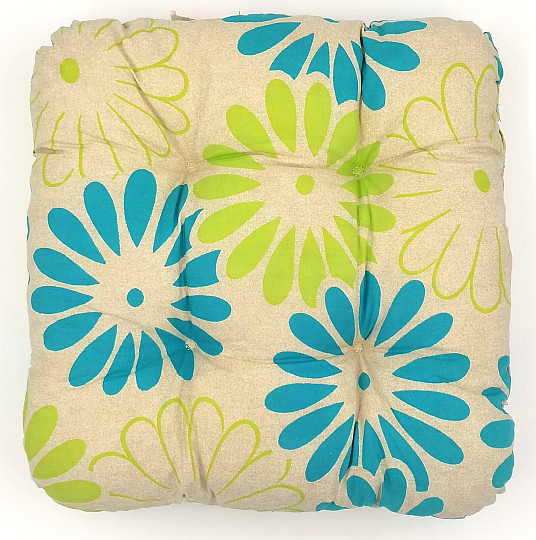 Sofa cvijet plavo-zelena
