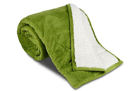 Deka od mikrovlakana EXTRA SOFT OVČJI šav kaki