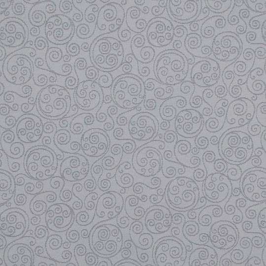 Goblen stolnjak, šal FLASH ornament srebrni