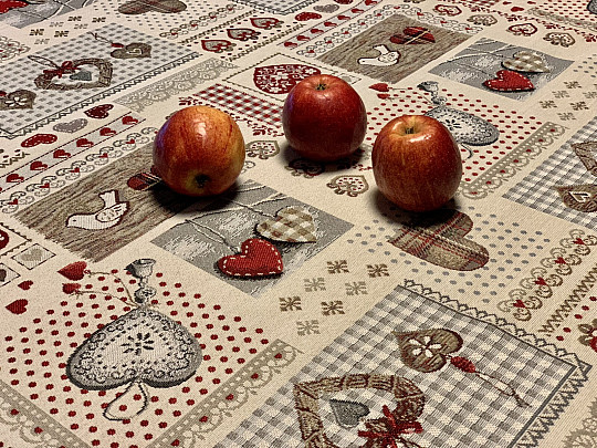 Goblen stolnjak i šal SRCE PRIRODE II