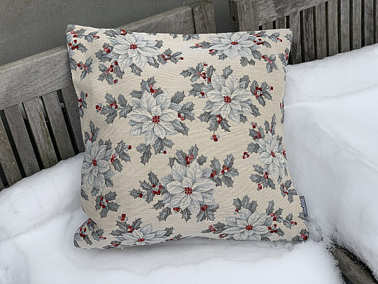 Navlaka za božićni goblen BOŽIĆNA ZVIJEZDA srebrna