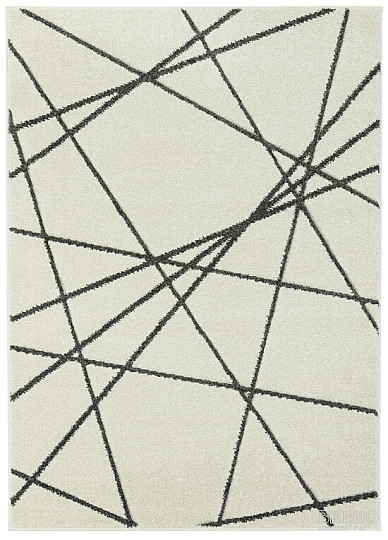 Komadni tepih PORTLAND bijelo siva