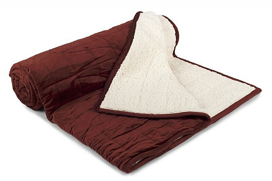 Deka od mikrovlakana EXTRA SOFT SHEEP šav SMEĐA
