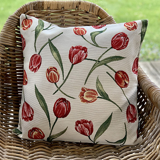 Navlaka za jastuk TULIPS III veliki uzorak
