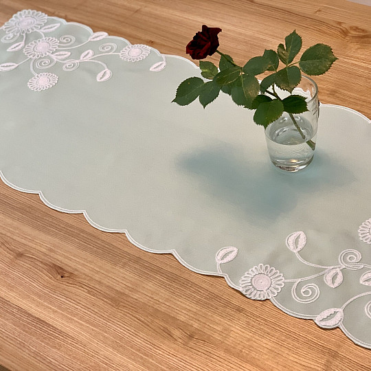 Vezeni šal CVIJEĆE METAVE