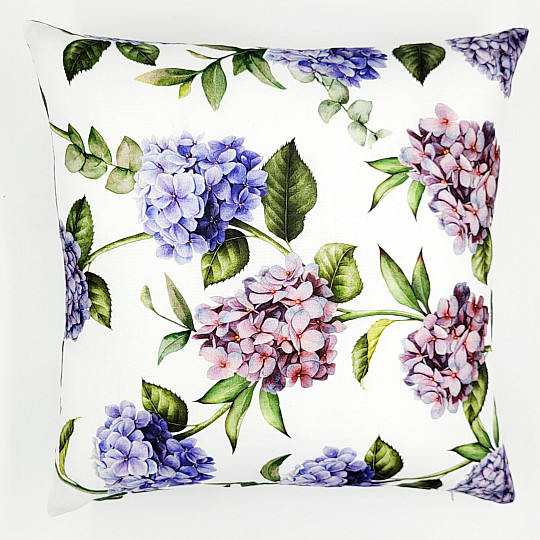 Ukrasna navlaka za jastuk HYDRANGEA BLUE