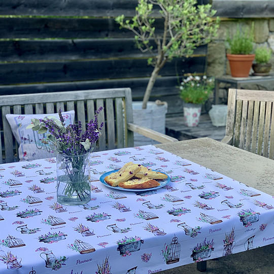 BIJELI stolnjak PROVENCE