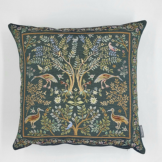 Navlaka za jastuk za goblen WILLIAM MORRIS zelena