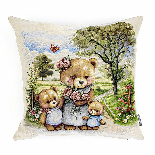Jastučnica goblen BEAR FAMILY