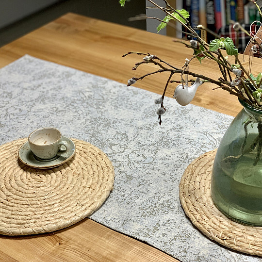 Goblen stolnjak i marama MARBLE BEIGE