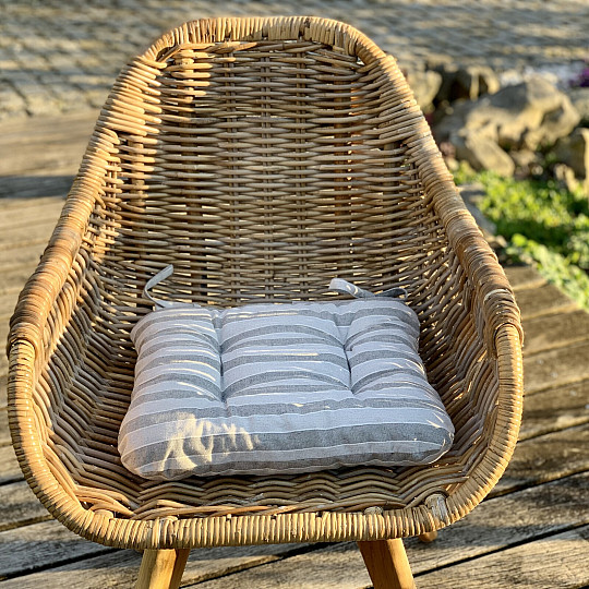 TREBOL STRIPES GREY SJEDALA