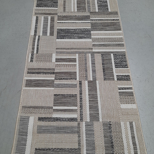 Vanjski tepih Prisma unutra-van smeđe-siva