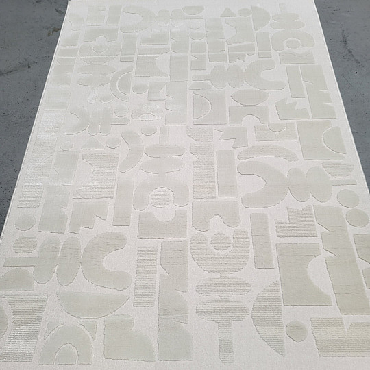 Komadni tepih BOHO geometrija svijetlo