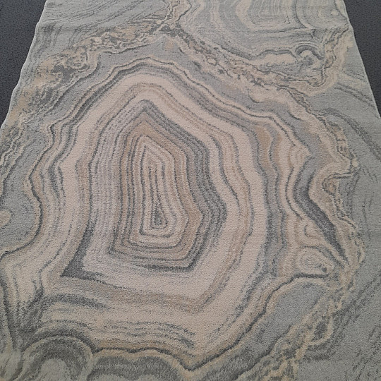 Luksuzni vuneni tepih ISFAHAN Efez sivi