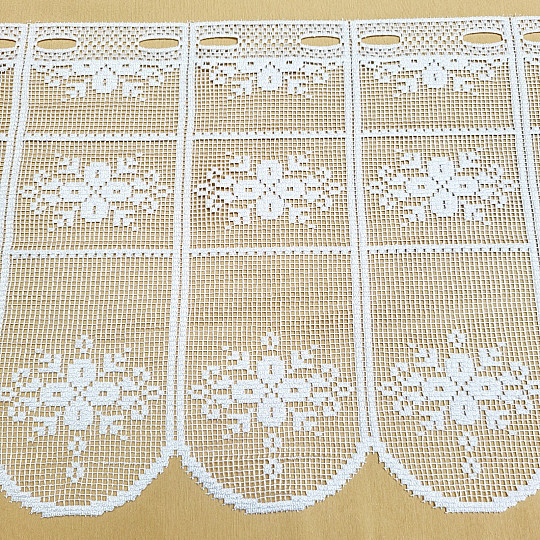 Zavjesa od vitraja OTYLKA BIJELA