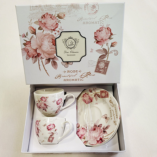 SECESSIJSKI SET ZA ESPRESSO KAFU